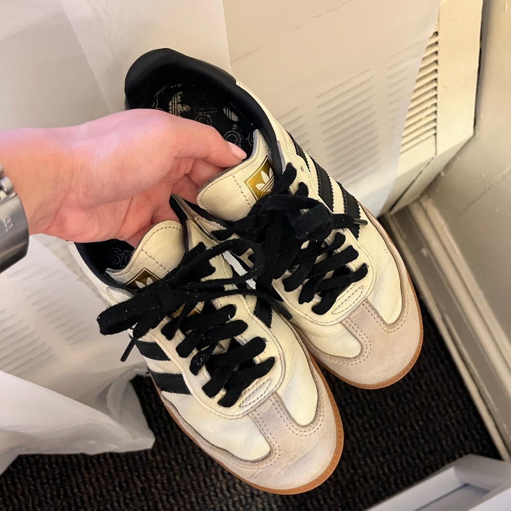 Adidas Samba Women black and white (cream color)